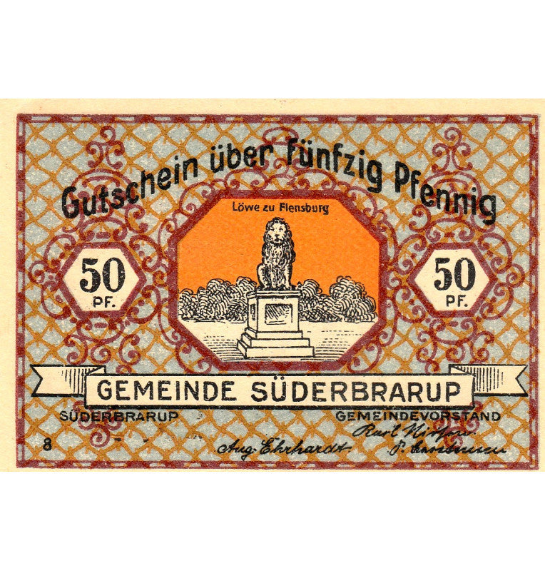 Alemania Set 8 Notgelds 1864